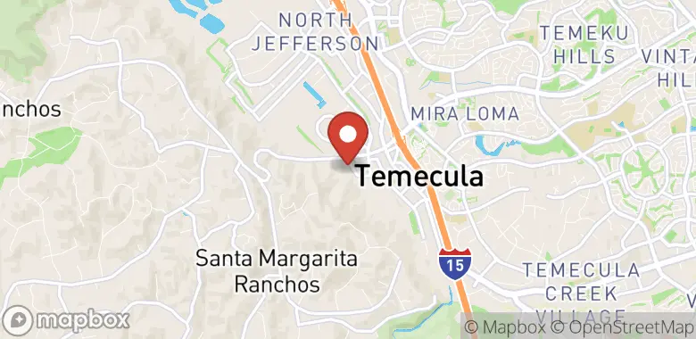 Map of 43521 Ridge Park Drive Suite 201, Temecula, CA 92590